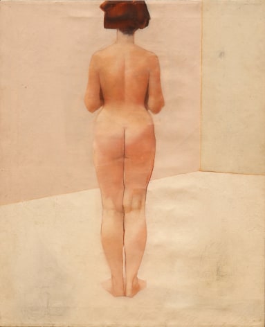 Jack Martin Rogers, Nude, c. 1964, Oil on canvas, 29 3/4&quot; x 24 1/2&quot; at Anita Rogers Gallery