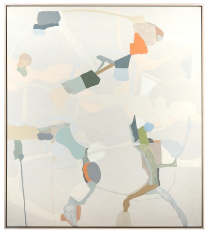 Carrie Johnson, Untitled, 2005, Oil on canvas, 68&rdquo; x 60&rdquo; at Anita Rogers Gallery