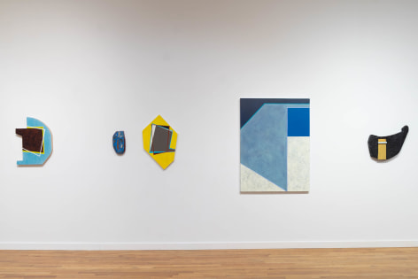 Installation view of INTERSECTIONS II (2024) at Anita Rogers Gallery