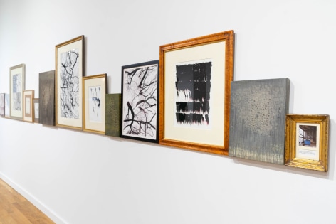 Installation view of INTERSECTIONS I (2023) at Anita Rogers Gallery