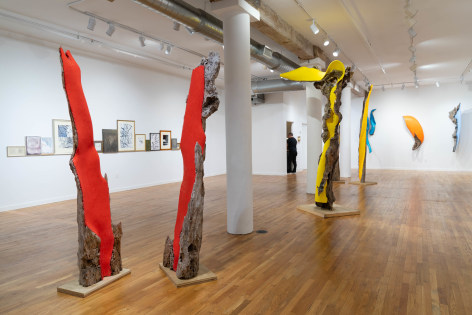 Installation view of INTERSECTIONS II (2024)  at Anita Rogers Gallery