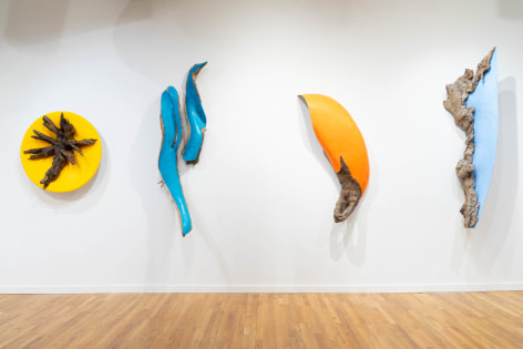Installation view of INTERSECTIONS II (2024)  at Anita Rogers Gallery