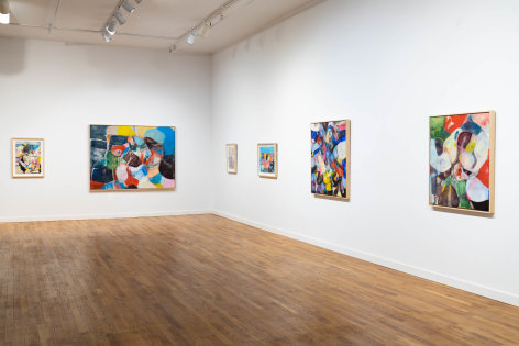 Installation photo of Robert Szot: Special Music (2022) at Anita Rogers Gallery