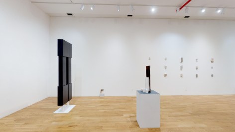 Installation view of Mark Webber: We Shall be a City Upon a Hill at Anita Rogers Gallery