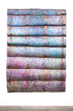 Rosha Yaghmai, Underwater Vision (copper awning), 2016, cast fiberglass