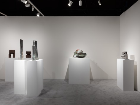 Installation view of Kayne Griffin Corcoran at ADAA: The Art Show, 2019