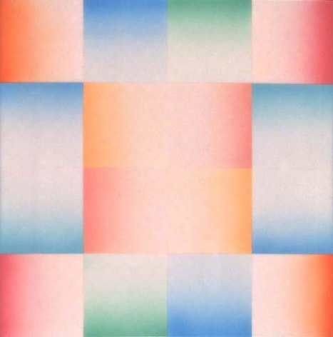 Judy Chicago, Study for Big Blue Pink from Flesh Gardens