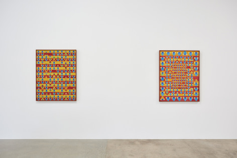 Installation view of &quot;Tatsuo Kawaguchi: Early Work 1964-1975&quot; from Kayne Griffin Corcoran, Los Angeles