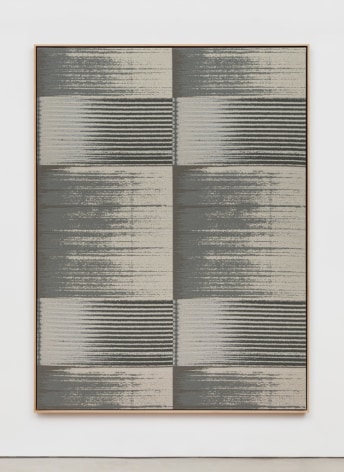 Mika Tajima Negative Entropy (Stripe International Inc., Legal Department, Light Gray, Quad), 2019
