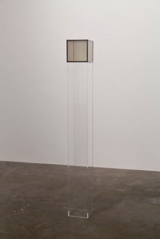 Larry Bell, Untitled (cube)