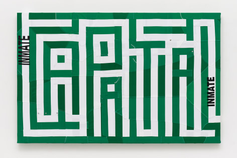 Hank Willis Thomas maze quilt 2021