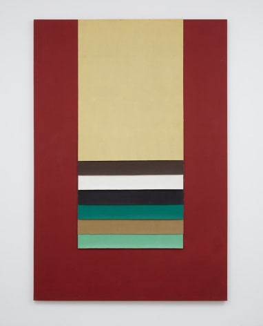Mary Obering, Untitled #10, 1972, acrylic on canvas