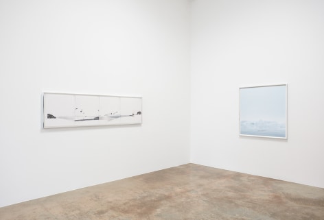 Installation view of &quot;Liza Ryan: Antarctica&quot; at Kayne Griffin Corcoran, Los Angeles