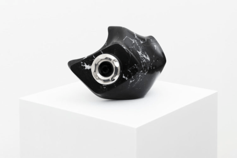 Mika Tajima Pranayama (Marble, 2), 2018 CNC marble, Jacuzzi jet