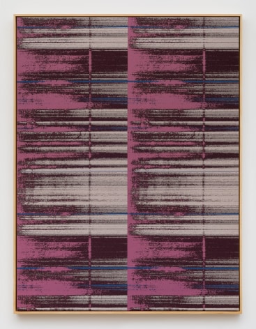Mika Tajima Negative Entropy, 2020 Cotton, polyester, nylon, wool acoustic baffling felt, and wood