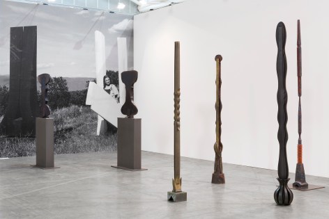 Installation view of Beverly Pepper at Artissima 2017