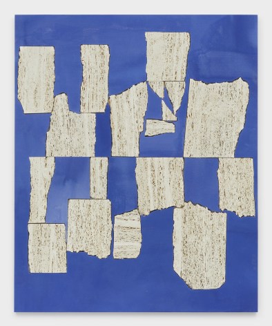 Sam Moyer Blue Wall, 2019
