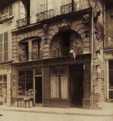 Atget, Ancien H&ocirc;tel de Courville, rue des bons enfants, 31, 1903-1908