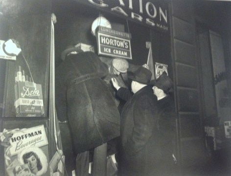 WEEGEE, Horton&rsquo;s Ice Cream Shop, 1945-50