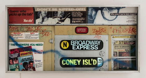 Alan Wolfson, Subway Series (#5), 1993