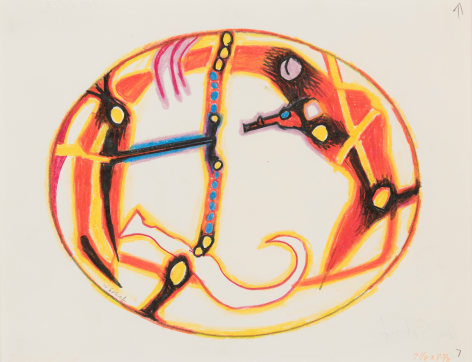 William Scharf, Untitled, 1985