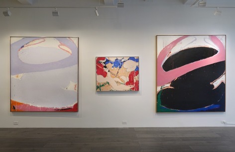 Installation view - Norman Bluhm: The '70s
