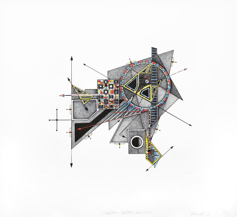 Andrew Balkin (b. 1947) Spatial Construct, Series III, No. 3, 2016