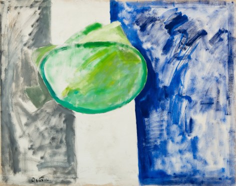 Quita Brodhead (1901-2002) Green and Blue #1, 1969