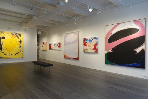 Installation view - Norman Bluhm: The '70s