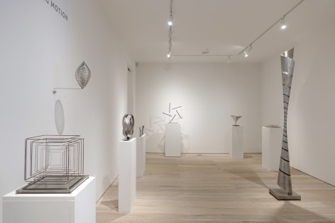 Installation view: Martin Willing: Sculpting Motion