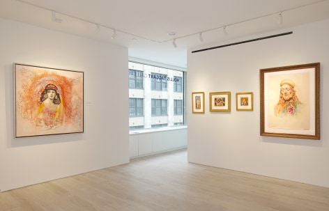 Audrey Flack: Master Drawings from Crivelli to Pollock - Installation view