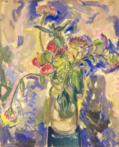 Alfred H. Maurer - Blue Flowers, 1926