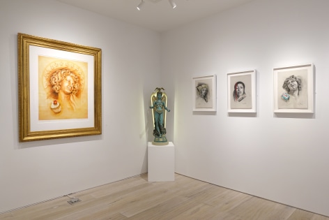 Audrey Flack: Master Drawings from Crivelli to Pollock - Installation view