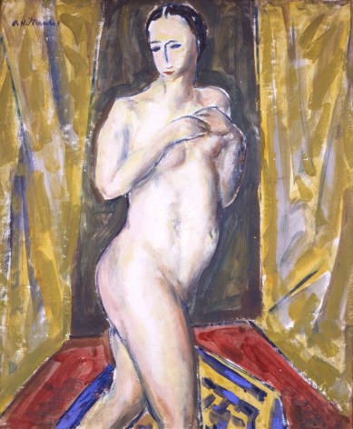 Alfred H. Maurer (1868-1932) Standing Nude, circa 1927-28