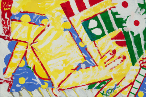 Knox Martin (b. 1923) Reclining Woman #4, 2019