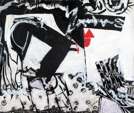 Knox Martin (b. 1923) Woman in Love, 2010