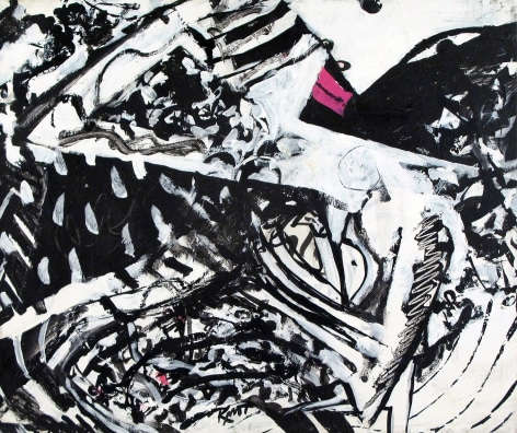 Knox Martin (b. 1923) Woman Interested!, 2010