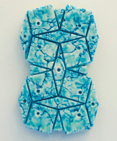 Cary Esser: Torso Tile (turquoise)