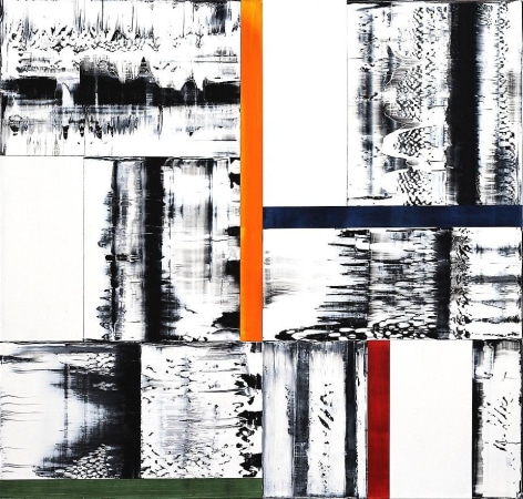 Ricardo Mazal, Untitled, 2013, oil on linen, 42 x 42 inches