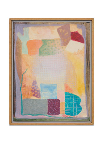 Robert Natkin, Choate #13, acrylic and graphite on paper mounted on canvas, 34.3 x 27.8 cm (13.5 x 10.5 inches)