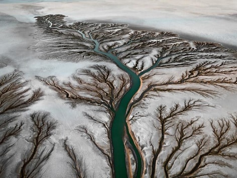 Edward Burtynsky, Colorado River Delta #2, 2011, chromogenic color print, 60 x 80 inches / 152.4 x 203.2 cm &copy; [2011] Edward Burtynsky