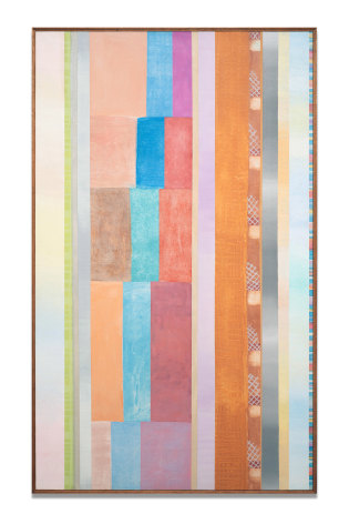Untitled, 1963, acrylic on canvas, 62.75 x 38 inches/159.4 x 96.5 cm