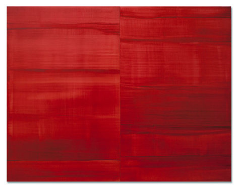 Guadalajara Red, 2016, oil on linen,&nbsp;55 x 70 inches/139.7 x&nbsp;177.8 cm