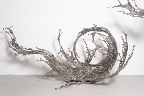 Zheng Lu, Untitled, 2018, stainless steel