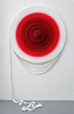 Turned Out II, 2010, acrylic paint on canvas, 59 x 53.2 x 2.4 inches