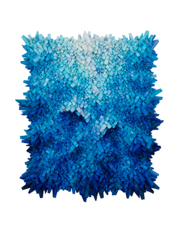 Chun Kwang Young, Aggregation 19 - JU45, 2019, mixed media with Korean mulberry paper