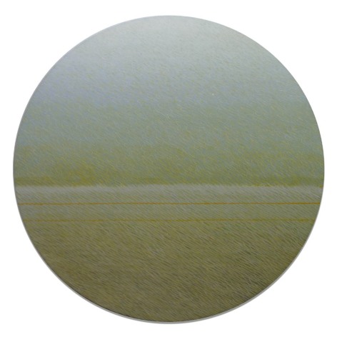 Before and After, 2010,&nbsp;oil on canvas,&nbsp;diameter: 60 inches/152.4 cm
