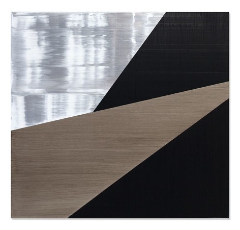 Ricardo Mazal, SP Black 13, 2019, oil on linen, 30 x 32 inches/76.2 x 81.3 cm
