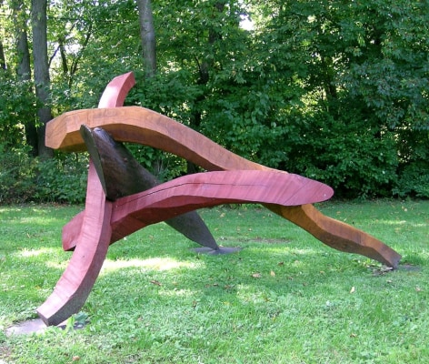 Macroom, 2003,&nbsp;bronze (from cherry, oak, sassafras),&nbsp;57 x 93 x 99 inches/144.8 x 236.2 x 251.5 cm
