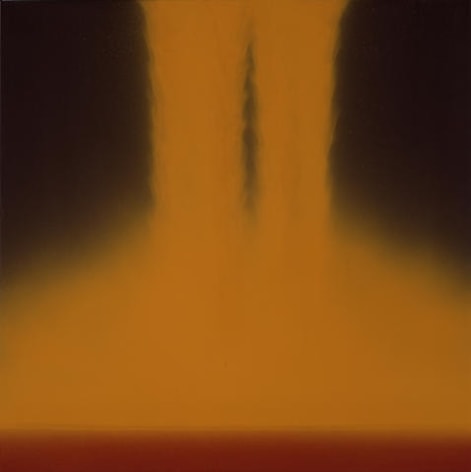 Hiroshi Senju Falling Yellow Ochre, 2006